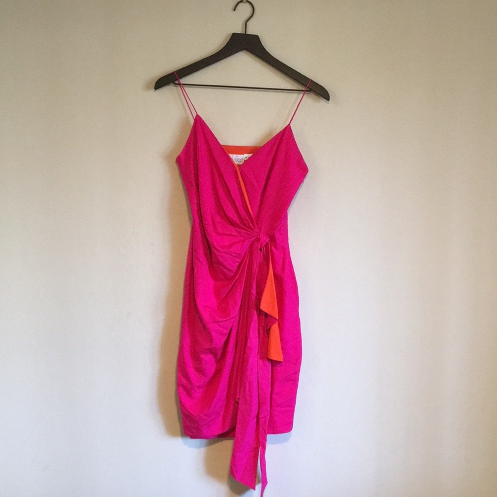 Vintage Pia Rucci Silk Mini Dress